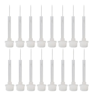 image:imageBeaupretty Nail Polish Brush Replacement Set 20 Pcs Liquid Applicator Brushes for Precise Nail Art Gel Polish Bottle Brush Bottle Home Diy and Salon Use