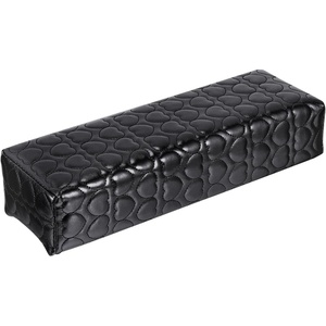 image:imageBeaupretty PU Leather Nail Arm Rest Cushion Ergonomic Manicure Hand Rest Pillow for Nail Techs Professional Wrist Support for Salon and DIY Home UseBlack
