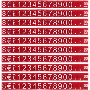 image:imageBeaupretty Price Display Cubes 10 Sets Retail Price Tags for Jewelry Vending Machines Store Counters EasytoRead for Quick Updates