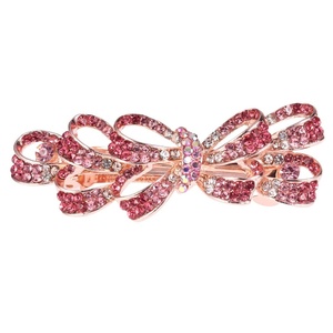 image:imageBeaupretty Rhinestone Hair Clips Elegant Crystal Barrettes Lightweight Hair Accessories for Women and Ladies Secure Hold Hairpin for Parties and Daily Styling
